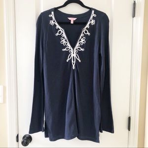 Lilly Pulitzer Westley Tunic, L, VGUC